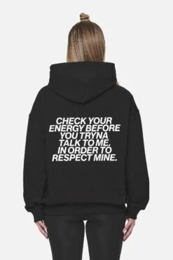 Habana Oversized Hoodie Black