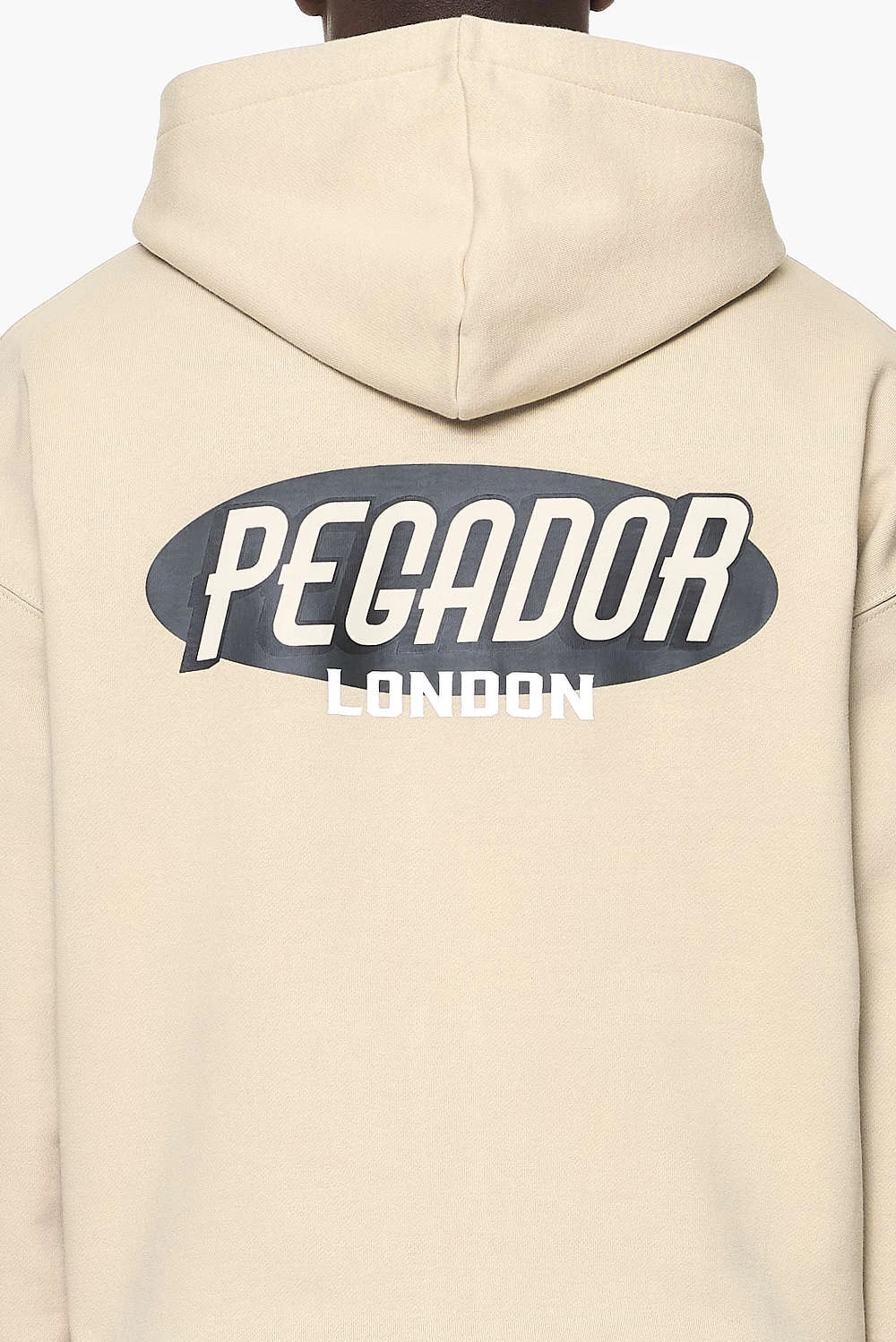 County Oversized Sweat Jacket Vintage Washed Kingdom Beige - Image 5