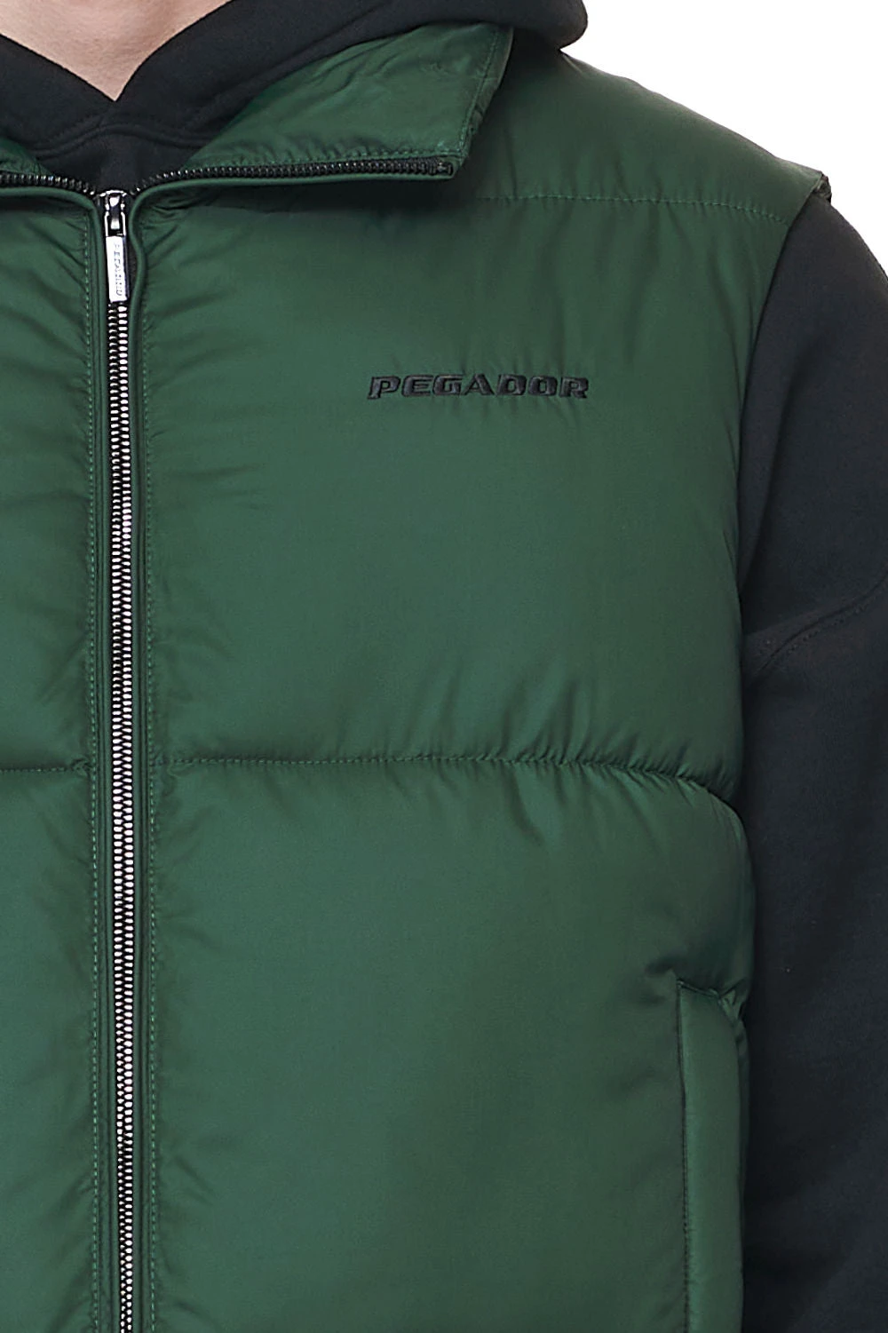 Landin Puffer Vest British Green - Image 6