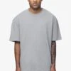 Logo Oversized Tee Vintage Washed Dusk Grey Gum