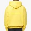 Colne Logo Oversized Hoodie Vintage Washed Solar Yellow Gum