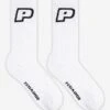 Acme Socks White Black