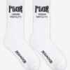 Allen Socks White Black