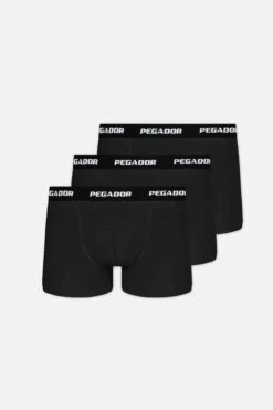 Ango Boxershorts 3 Pack Black Black