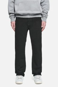 Baures Straight Jeans Deep Black