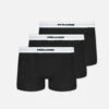 Camino Boxershorts Single Logo 3 Pack Black White