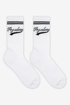 Deer Socks White Black
