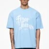 Kirk Oversized Tee Vintage Washed Riviera Blue