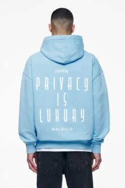 Leander Oversized Hoodie Vintage Washed Riviera Blue