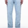 Kelton Straight Jeans Washed Light Blue
