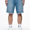 Elder Jeans Shorts Washed Vintage Blue
