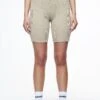 Barrie Rib Biker Shorts Vintage Washed Espresso