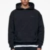 Logo Oversized Hoodie Black Gum