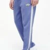 Davie Wide Track Pants Magic Violet Angels Cream