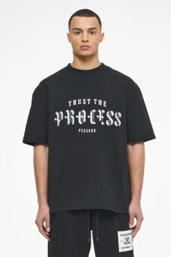 Cordova Oversized Tee Vintage Washed Black Ink