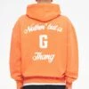 Skena Oversized Hoodie Vintage Washed Sunrise Orange