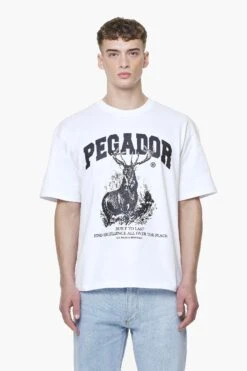Lizard Oversized Tee White