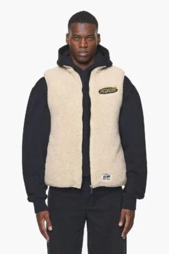 Orae Teddy Vest Kingdom Beige