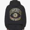 Smith Oversized Hoodie Vintage Washed Onyx Black