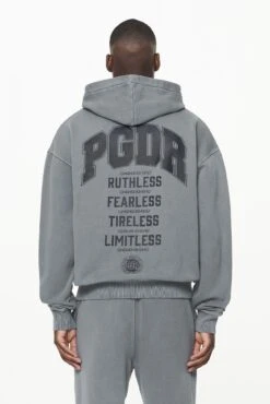 Orsett Oversized Sweat Jacket Vintage Grey