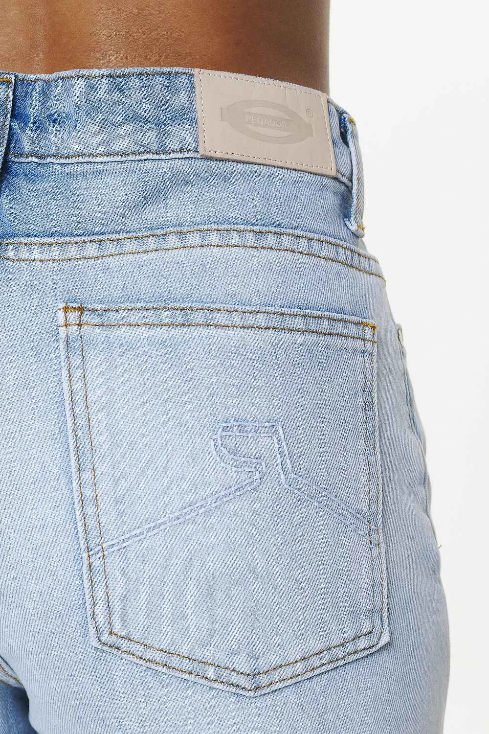 Terrance Wide Jeans Washed Light Blue - Image 6