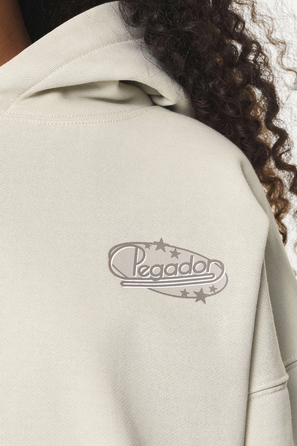 Savile Oversized Hoodie Vintage Washed Bone White - Image 5