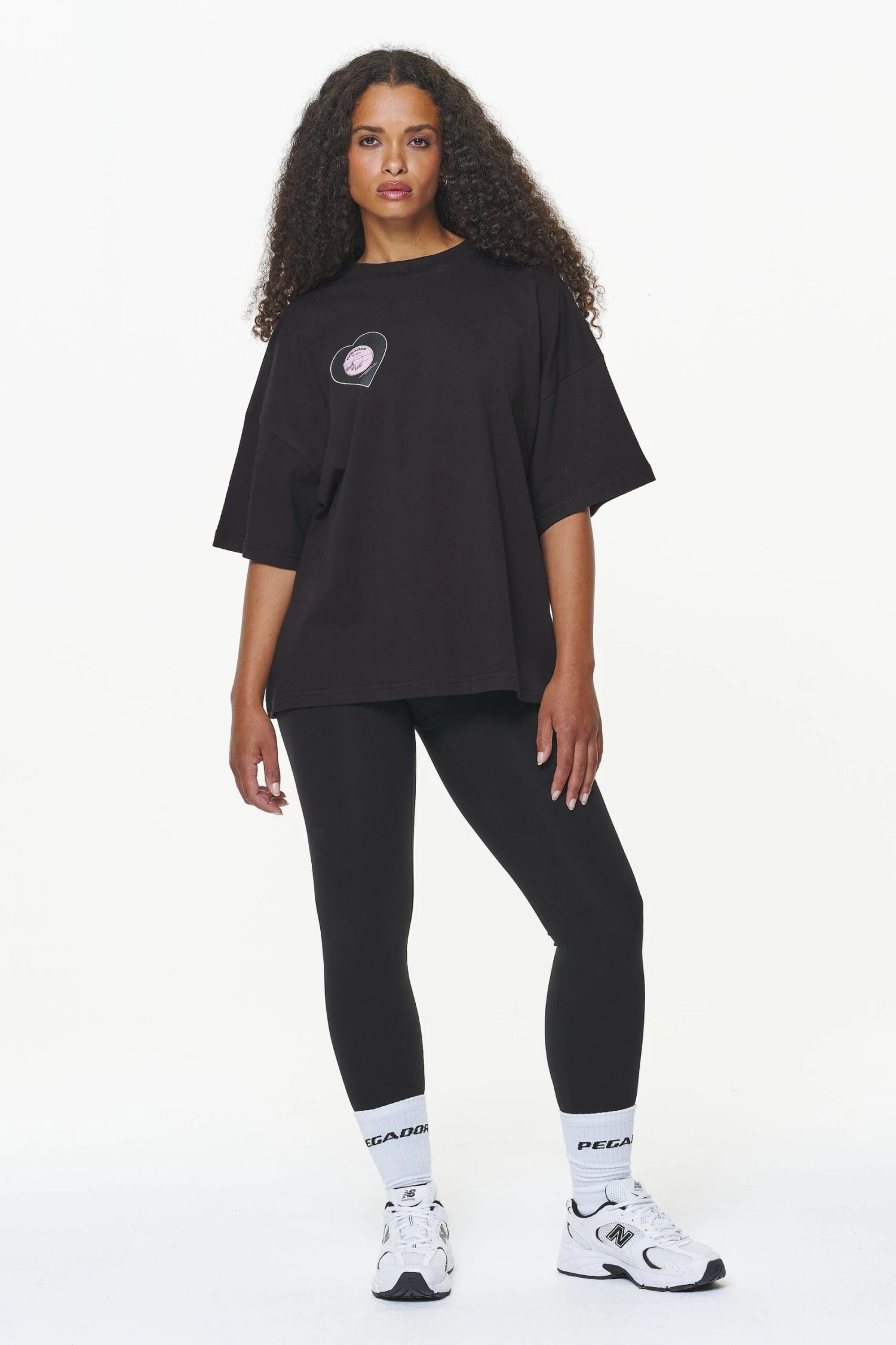 Drury Heavy Oversized Tee Black - Image 2
