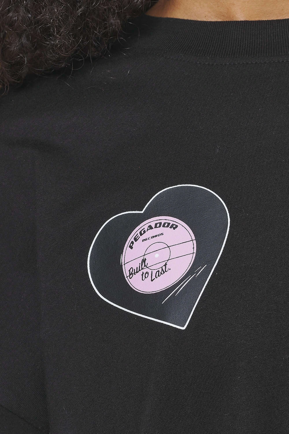 Drury Heavy Oversized Tee Black - Image 5