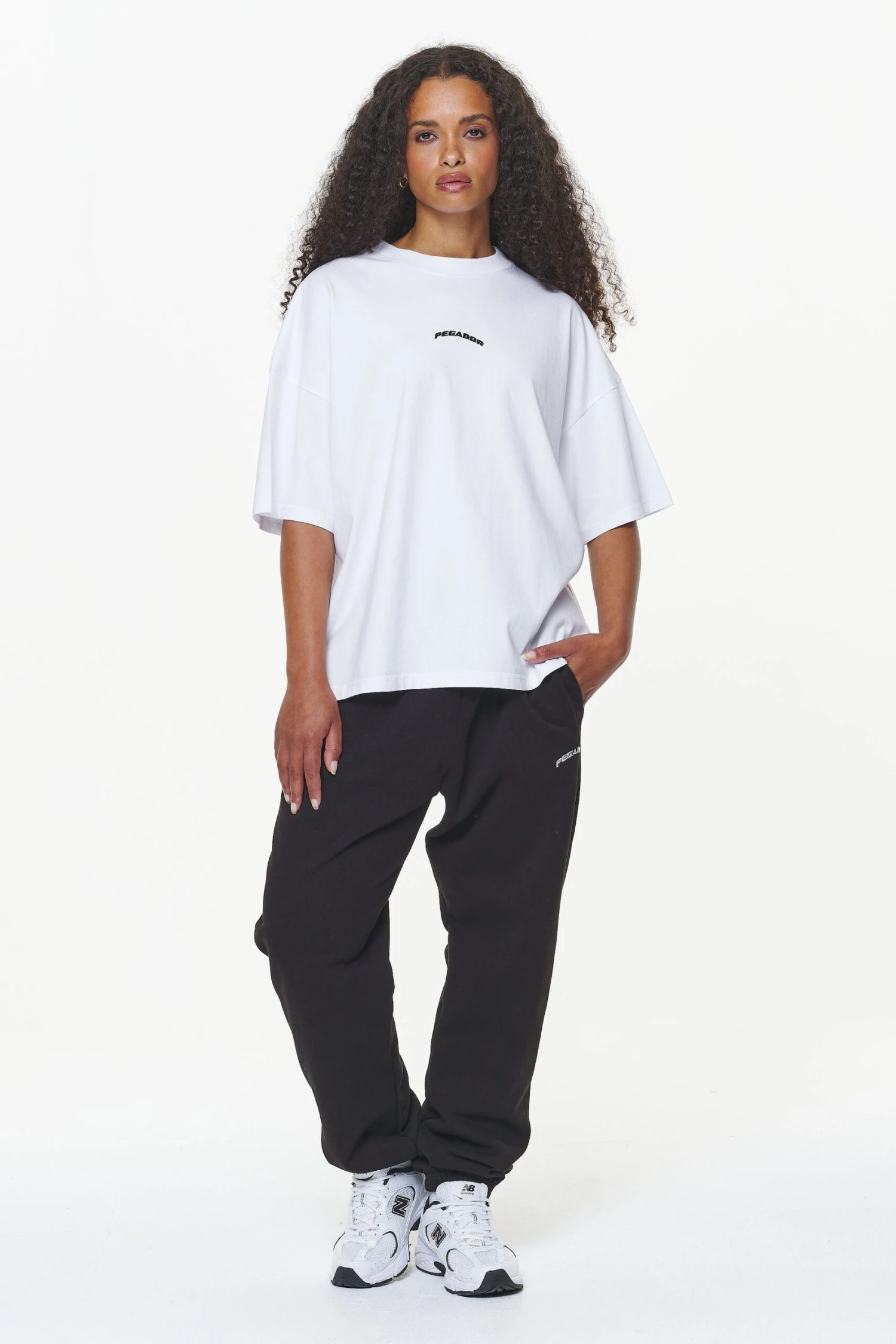 Thames Heavy Oversized Tee White - Image 2