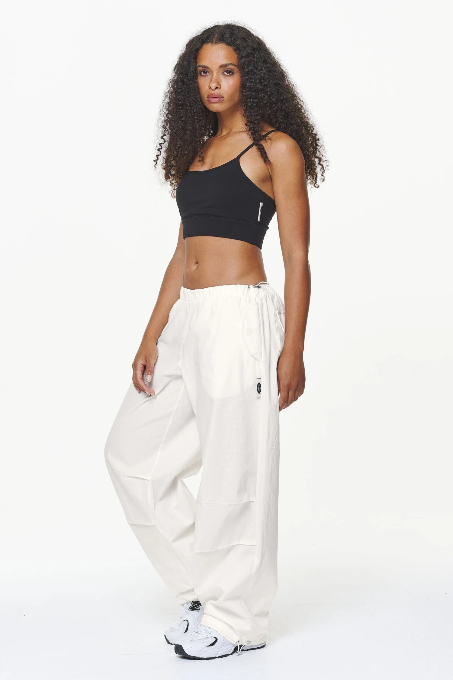 Tower Skydiver Track Pants Vintage Washed Bone White - Image 3