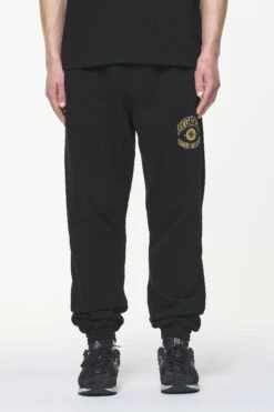 Smith Heavy Sweat Pants Vintage Washed Onyx Black
