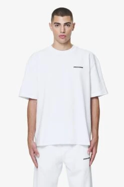 Logo Oversized Tee White Gum