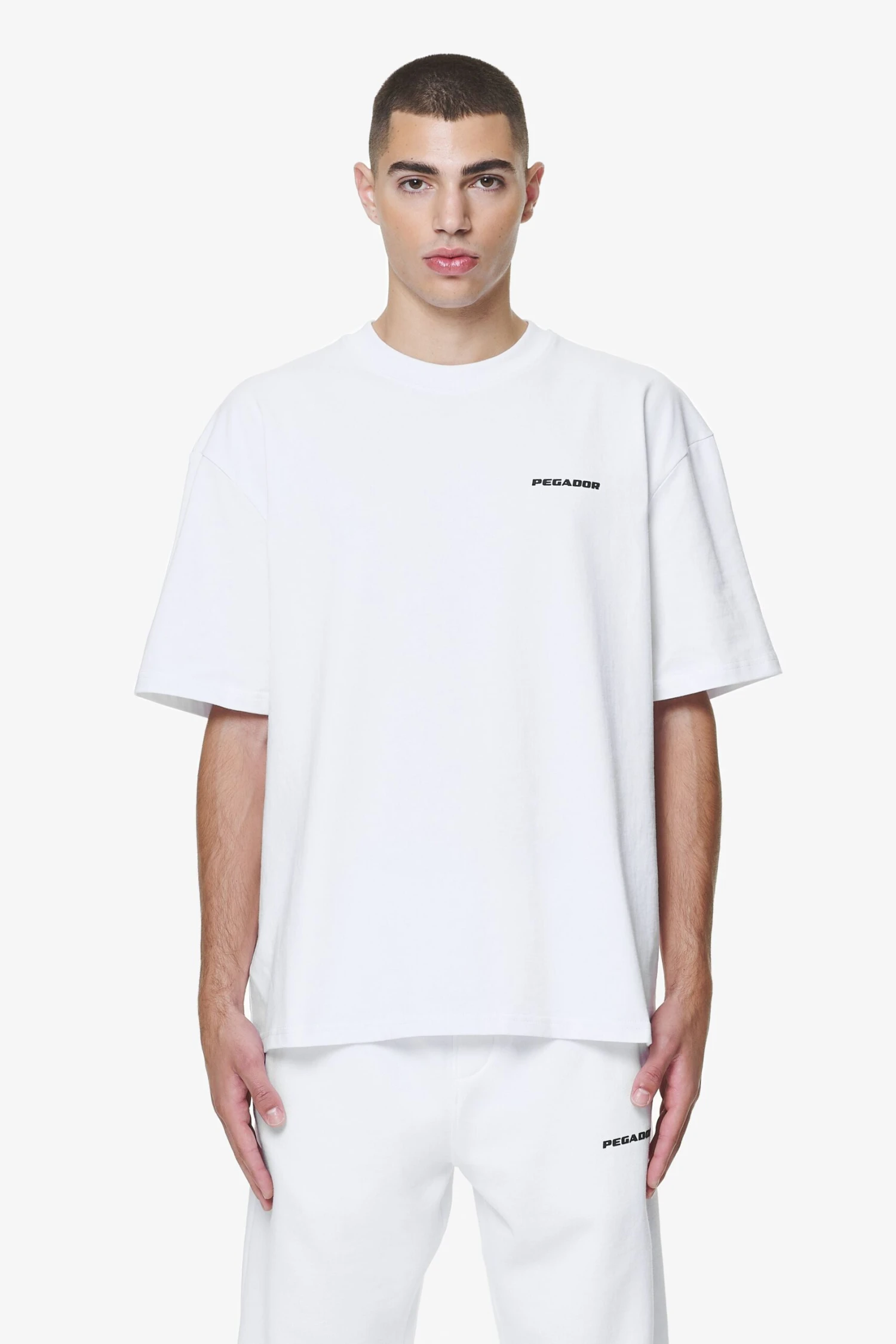 Logo Oversized Tee White Gum