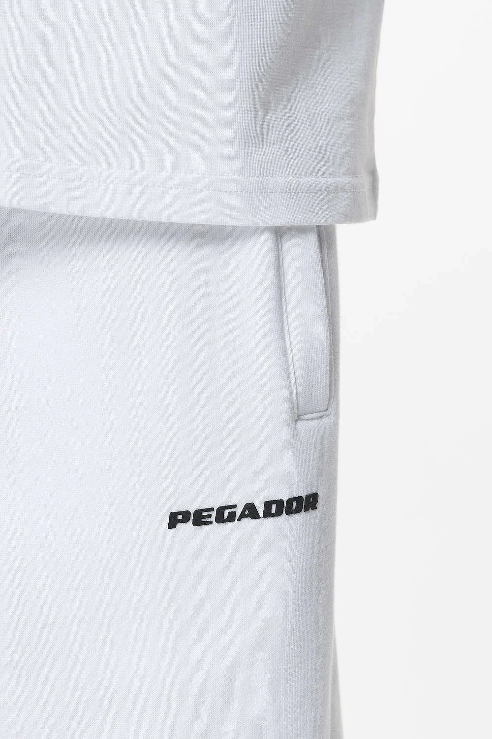 Logo Wide Sweat Pants White Gum - Image 5