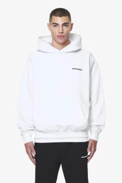 Logo Oversized Hoodie White Gum