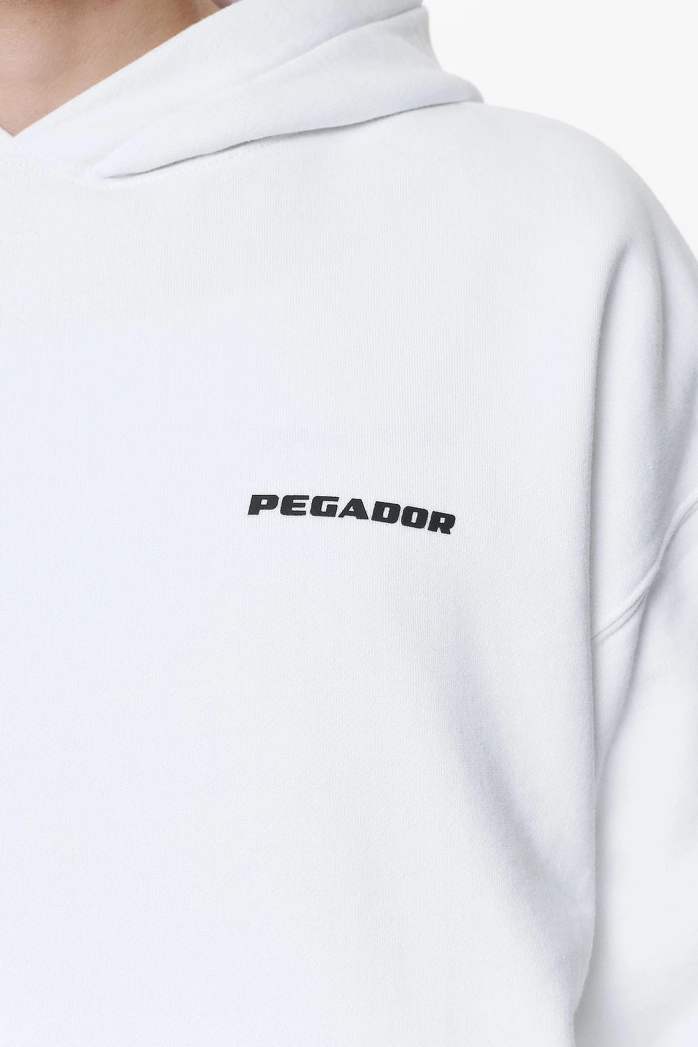 Logo Oversized Hoodie White Gum - Image 5