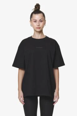 Beverly Logo Oversized Tee Black Gum