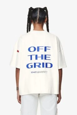 Navisk Heavy Oversized Tee Washed Salty Cream