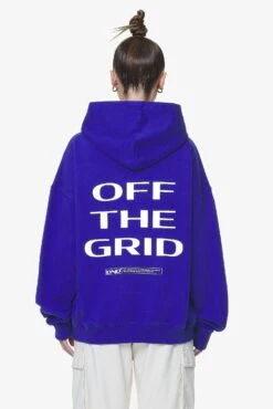 Navisk Oversized Hoodie Washed Endless Blue