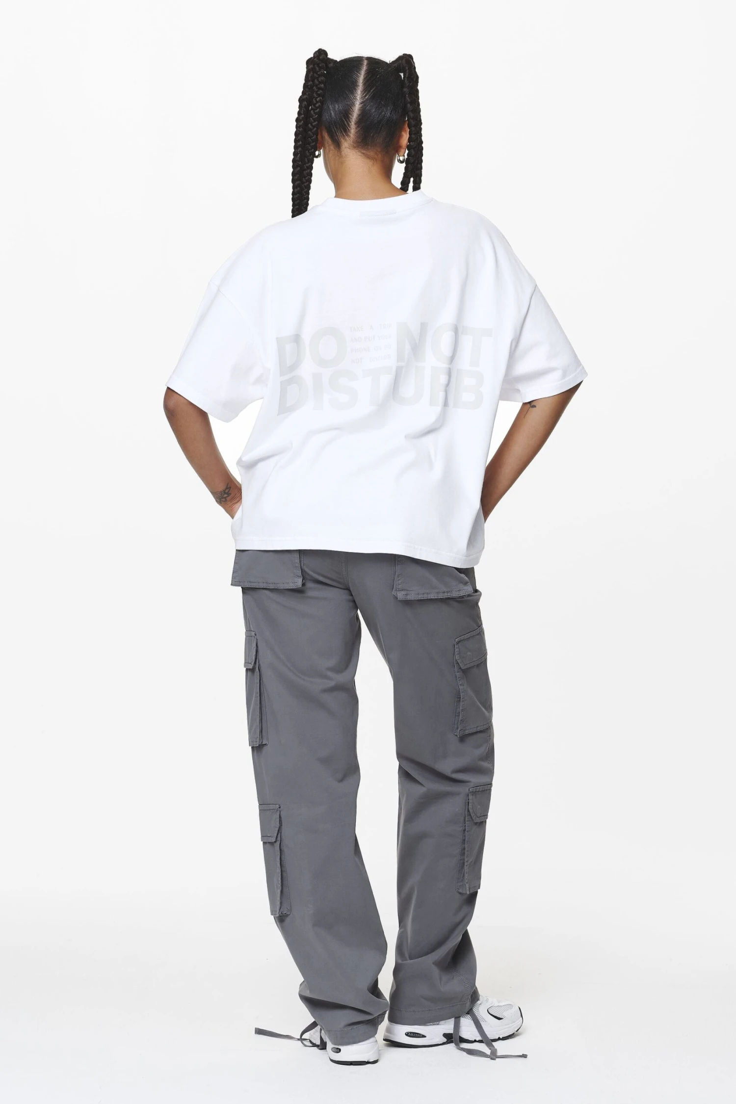 Groven Heavy Oversized Tee White - Image 2