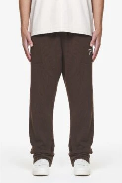 Tacona Carpenter Sweat Pants Washed Oak Brown