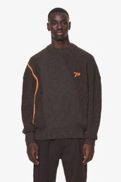 Deary Knit Sweater Oak Brown