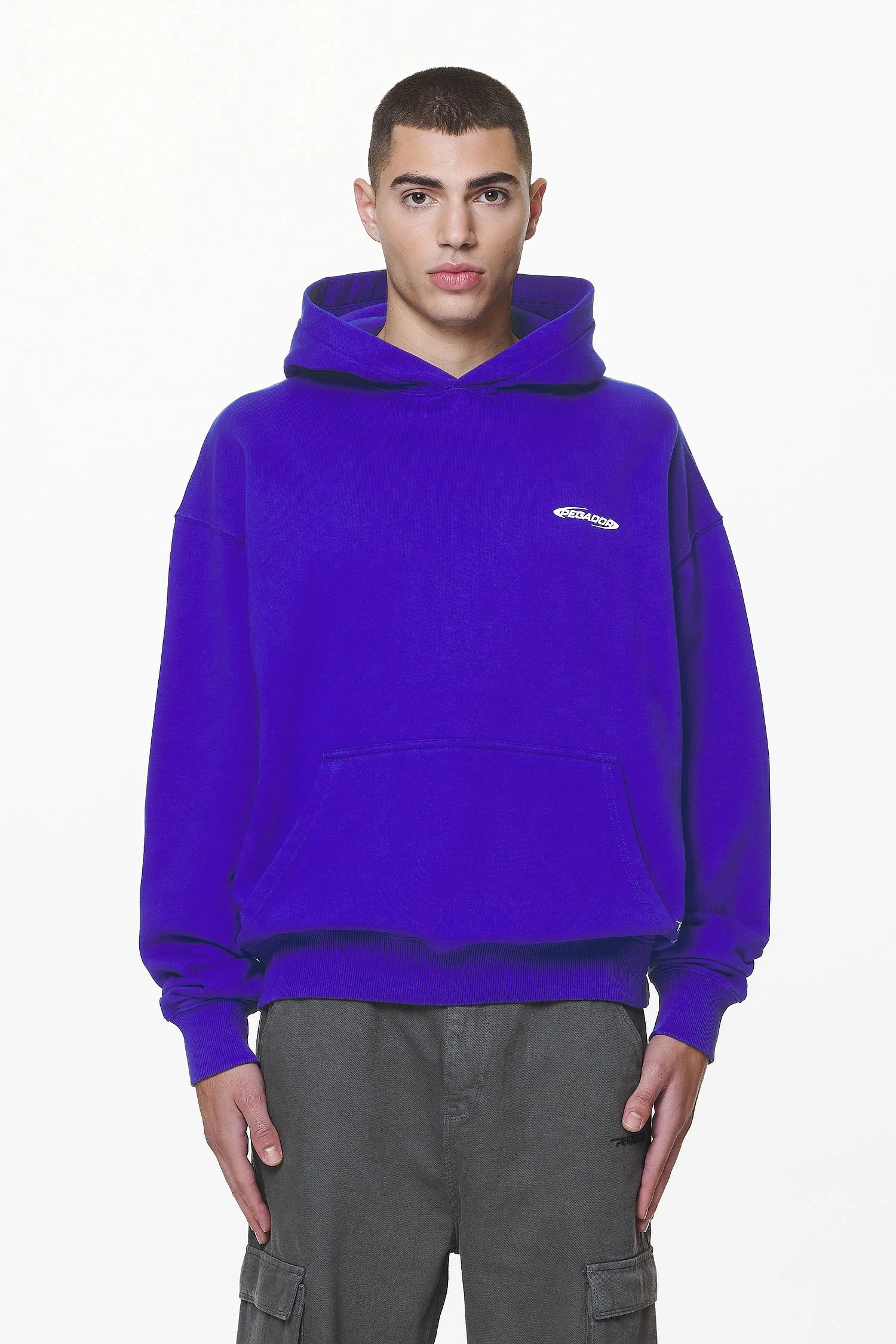 Sanit Oversized Hoodie Washed Endless Blue - Image 3