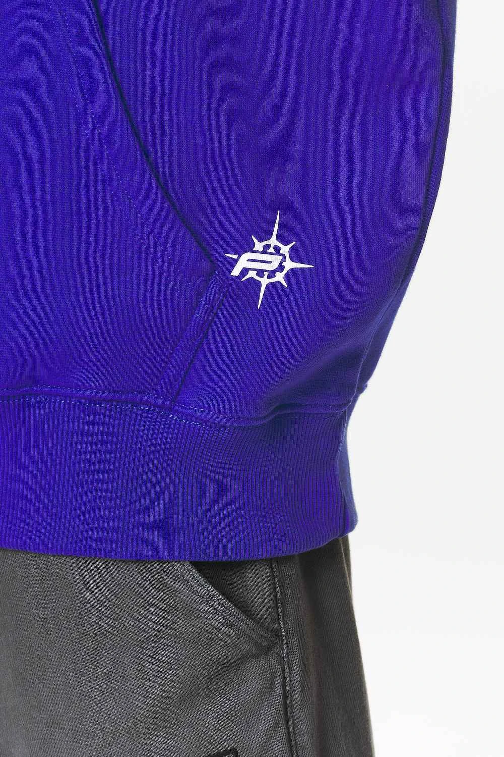 Sanit Oversized Hoodie Washed Endless Blue - Image 6