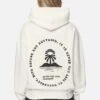 Palmyra Oversized Hoodie Washed Coconut Milk