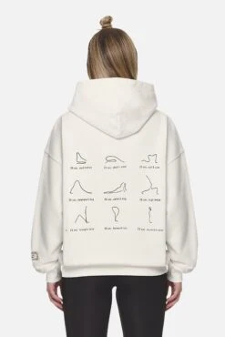 Idalia Oversized Hoodie Washed Coconut Milk