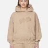 Julago Oversized Hoodie Washed Safari Sand