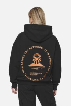 Palmyra Oversized Hoodie Black