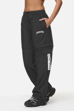 Dalga Tracksuit Zip Pants 2 In 1 Black