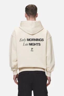 Baldock Oversized Hoodie Washed Desert Sand